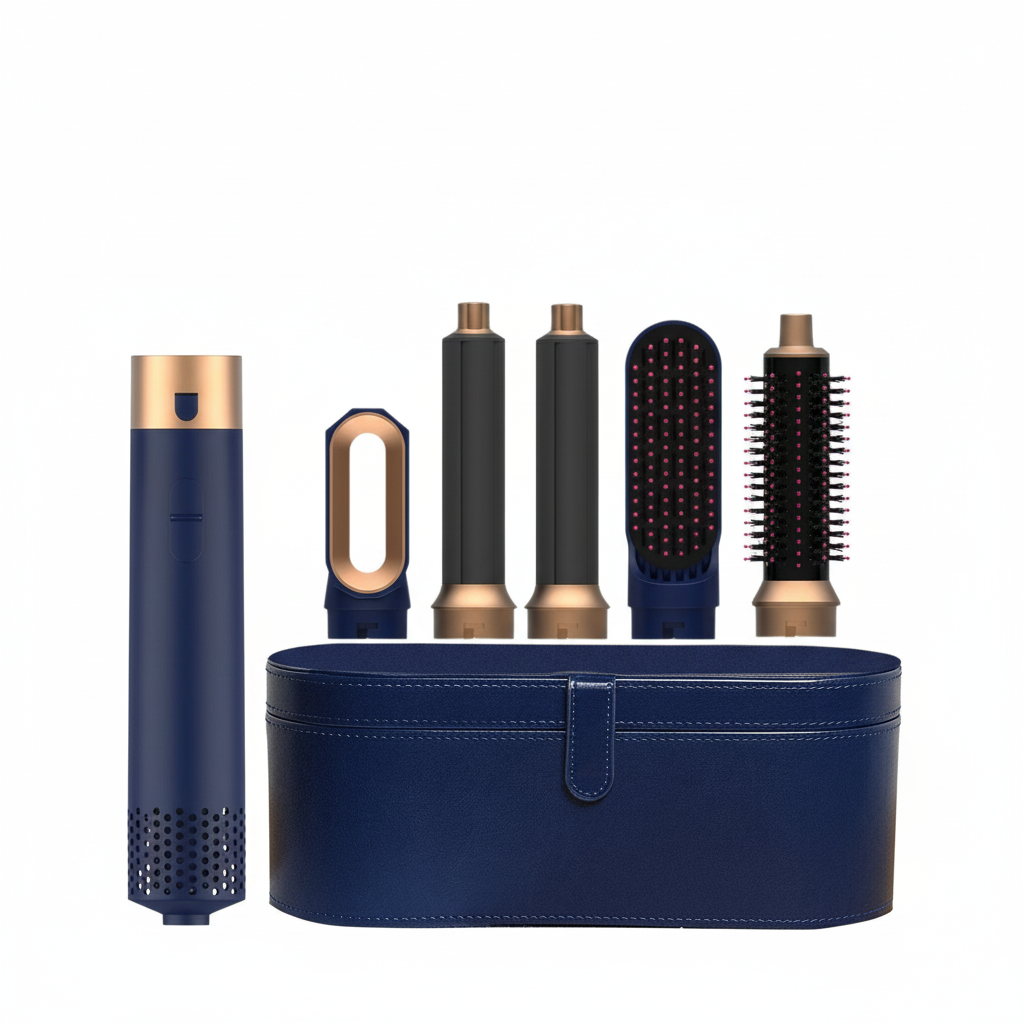 Sèche-cheveux ionique à séchage rapide, 5 en 1, coiffeur, injuste, haute vitesse, peigne chaud, ensemble de brosses, spaghtenisseur professionnel